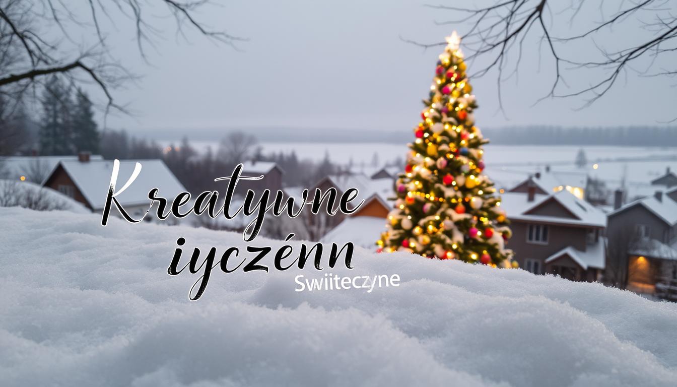 Kreatywne życzenia świąteczne