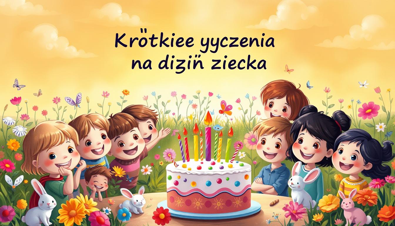 Krótkie życzenia na dzień dziecka