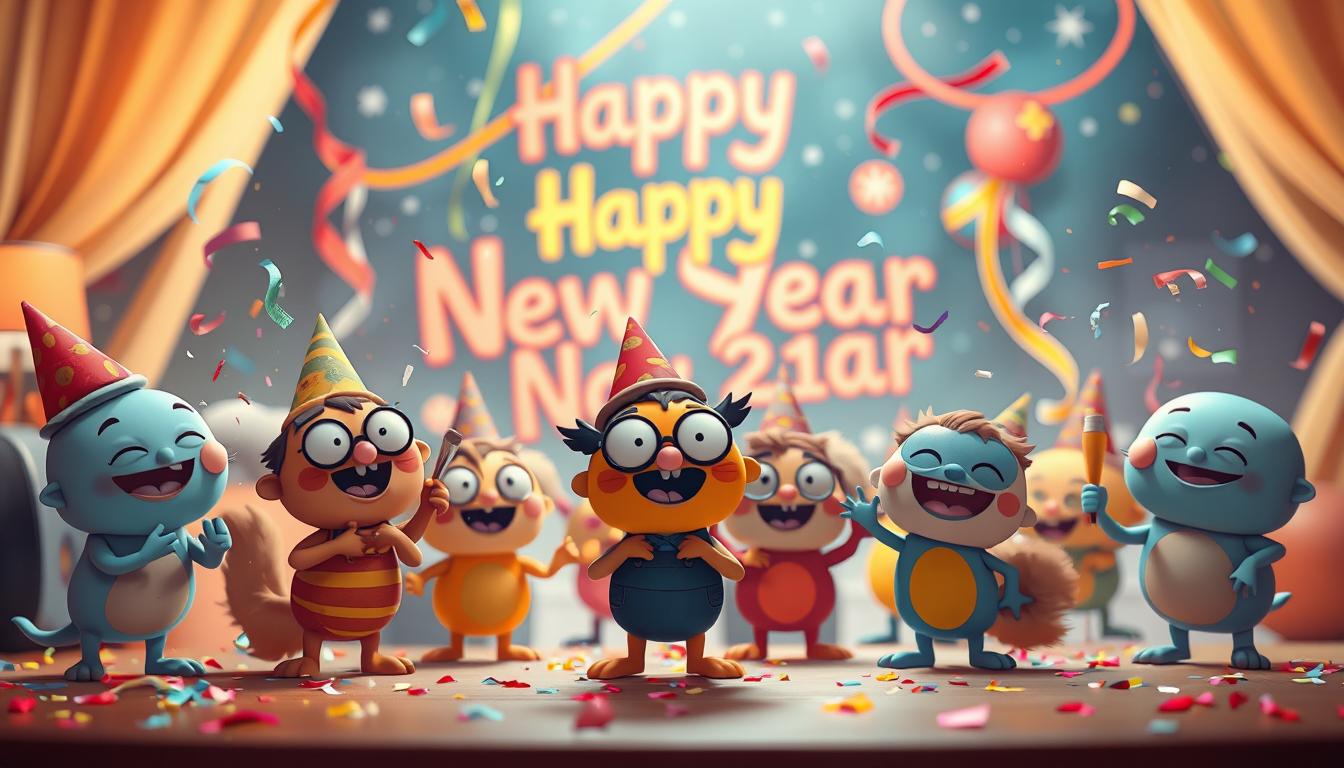 Śmieszne życzenia na nowy rok