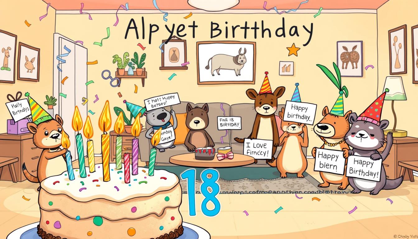 Śmieszne życzenia urodzinowe na 18