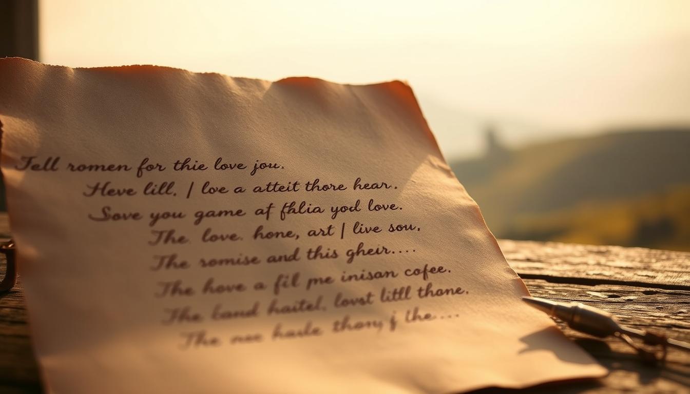 Wiersz miłosny dla niej