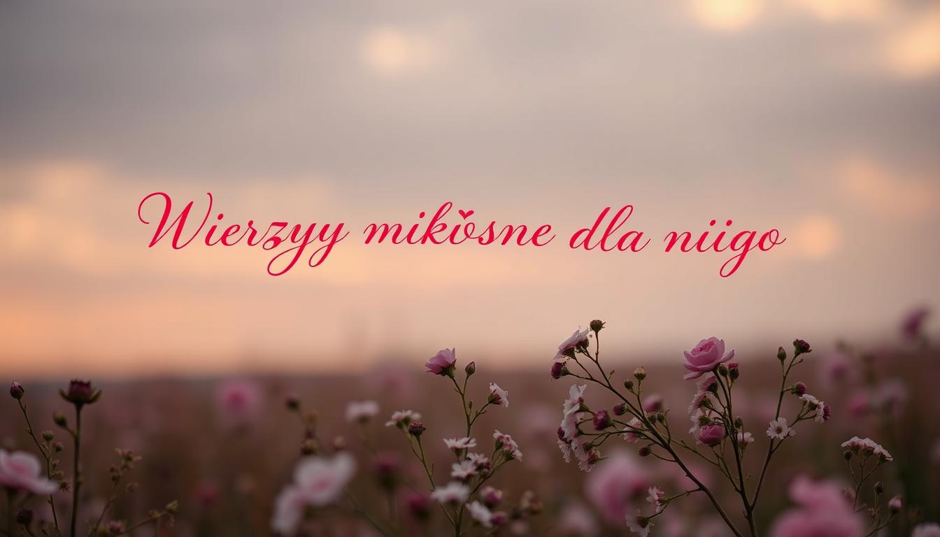 Wierszyki miłosne dla niego