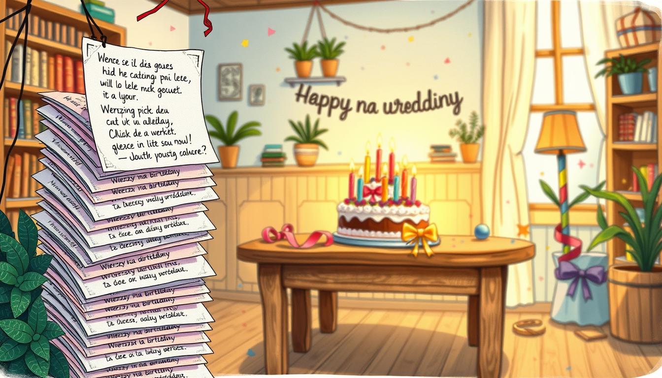 Wierszyki na urodziny