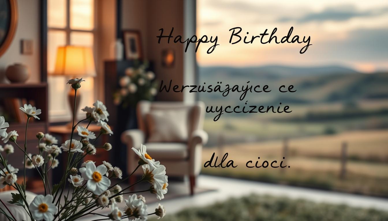 Wzruszające życzenia urodzinowe dla cioci