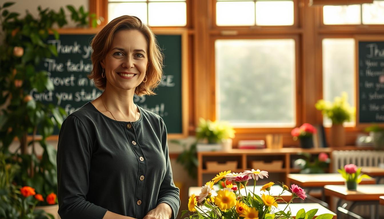 Życzenia dla nauczycielki