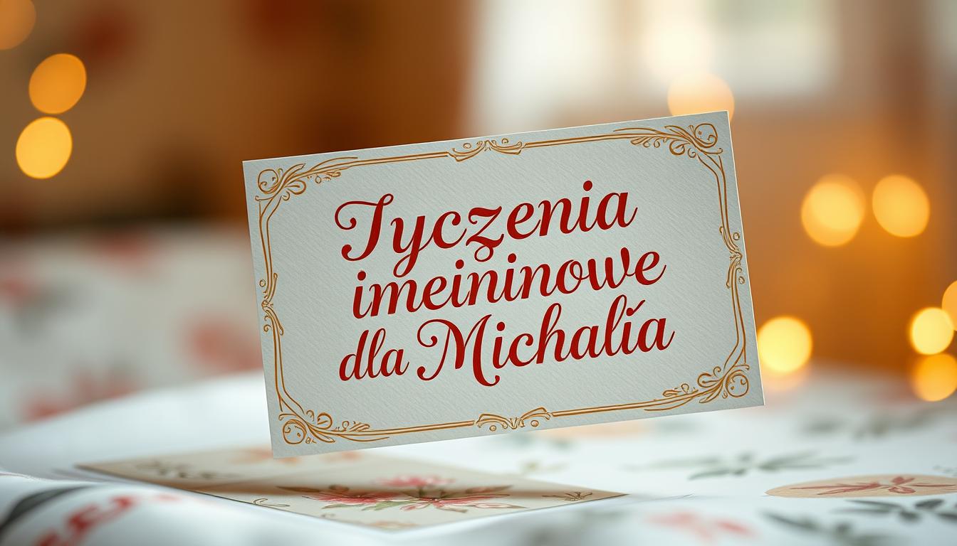 Życzenia imieninowe dla michała