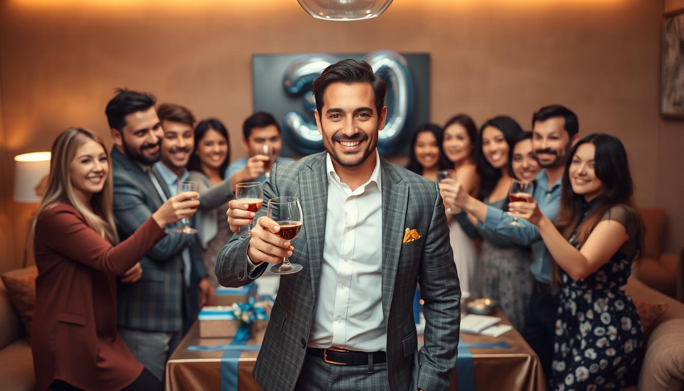 Życzenia na 30 urodziny dla mężczyzny