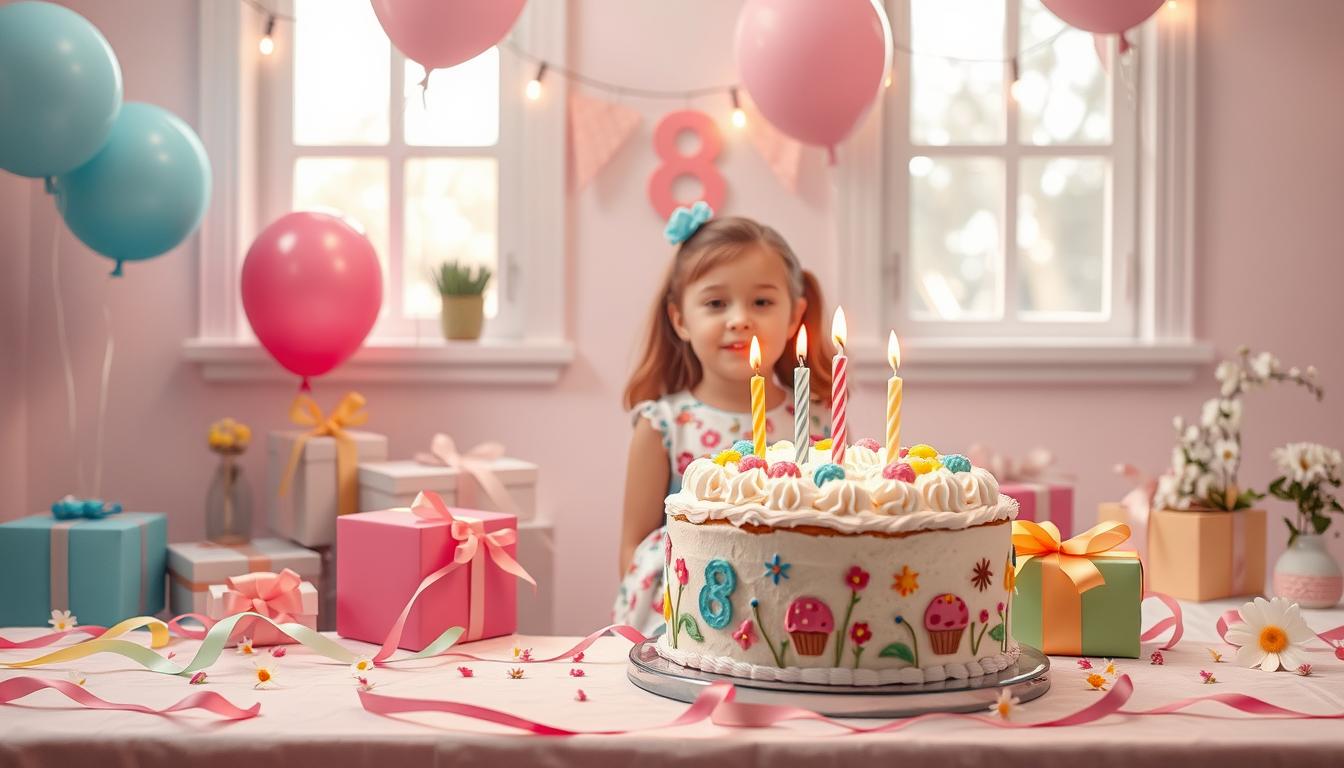 Życzenia na 8 urodziny dla dziewczynki