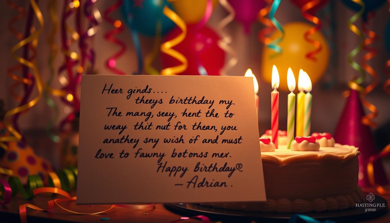 Życzenia urodzinowe dla adriana