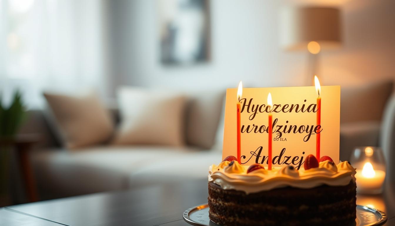 Życzenia urodzinowe dla andrzeja