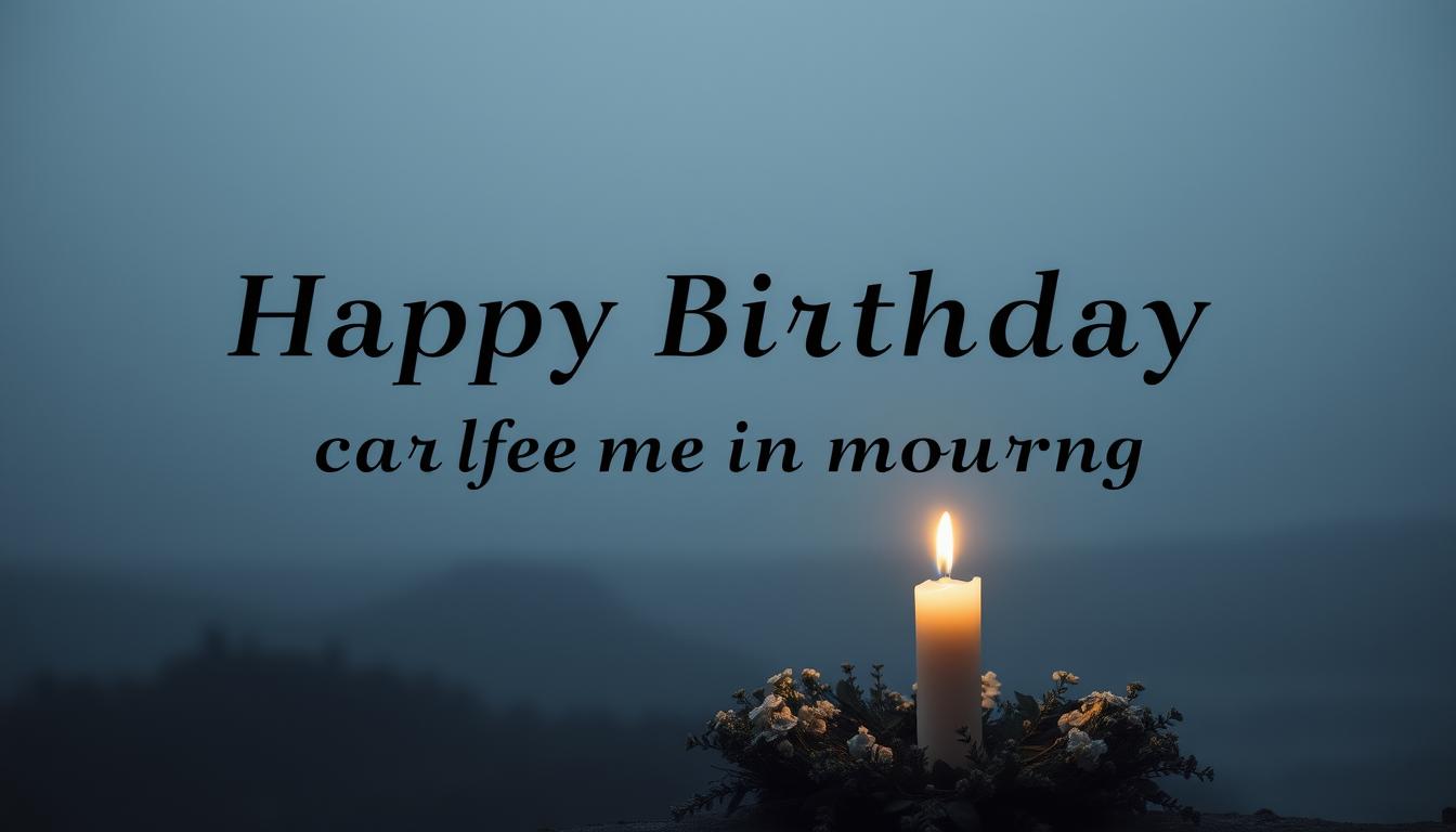 Życzenia urodzinowe dla osoby w żałobie