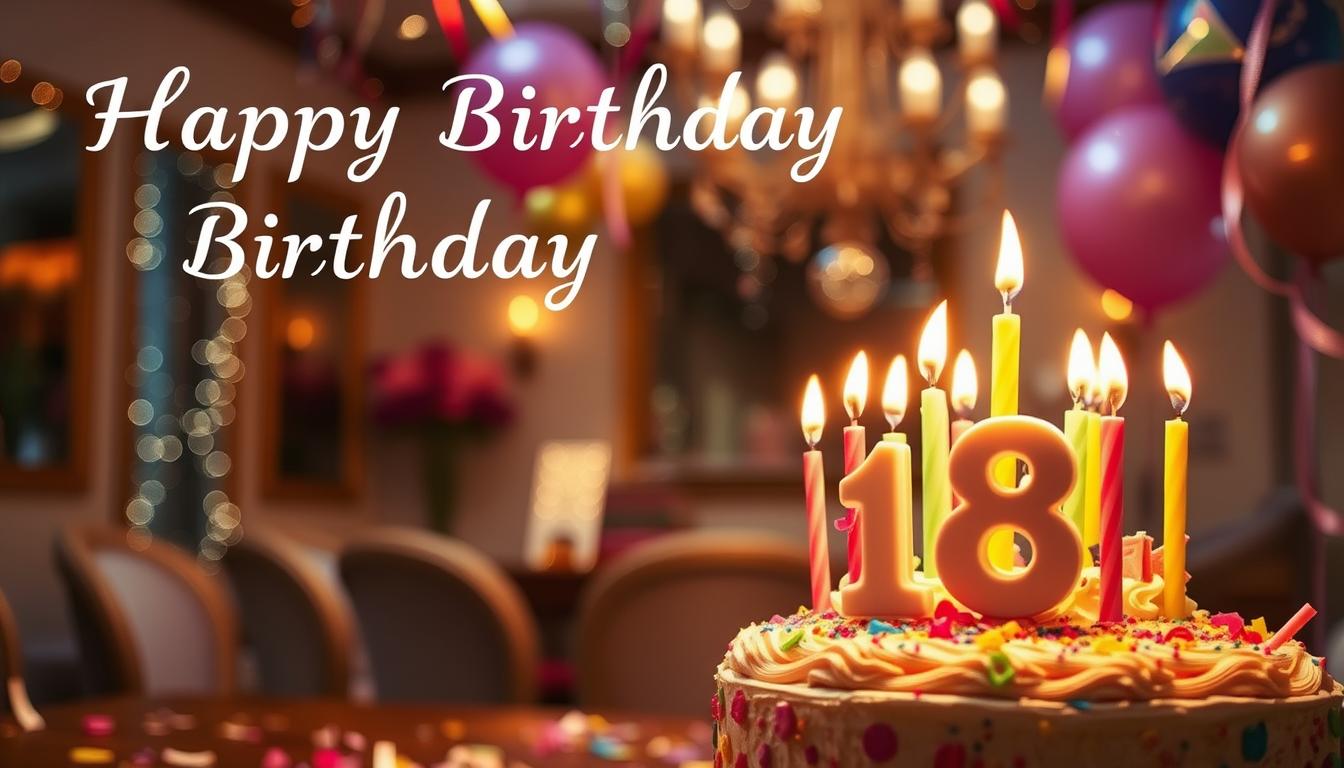 Życzenia urodzinowe na 18