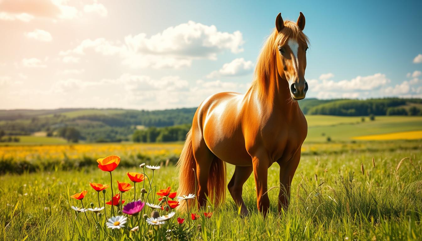 Życzenia urodzinowe z koniem